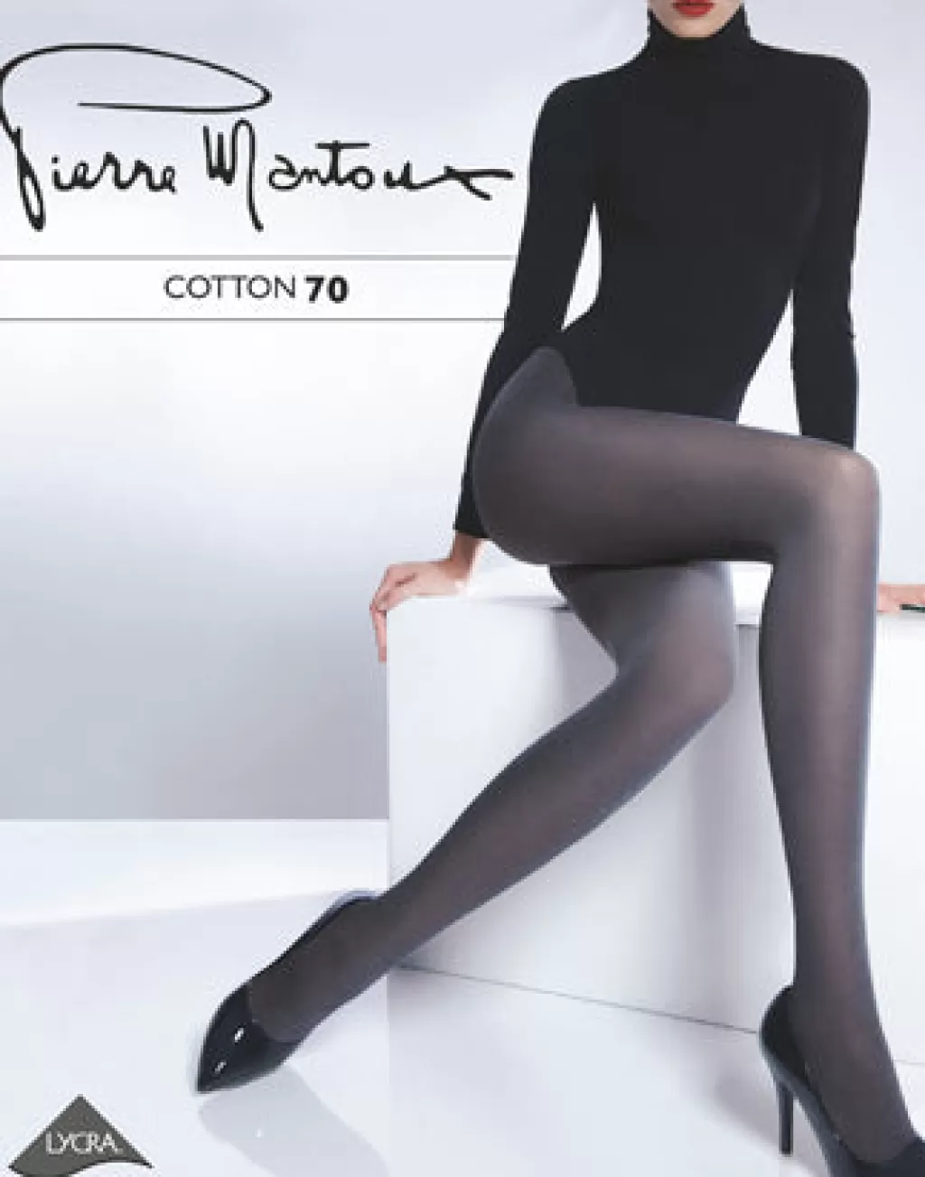 Pierre Mantoux Collant Cotton 70 Tight<Women Opaque