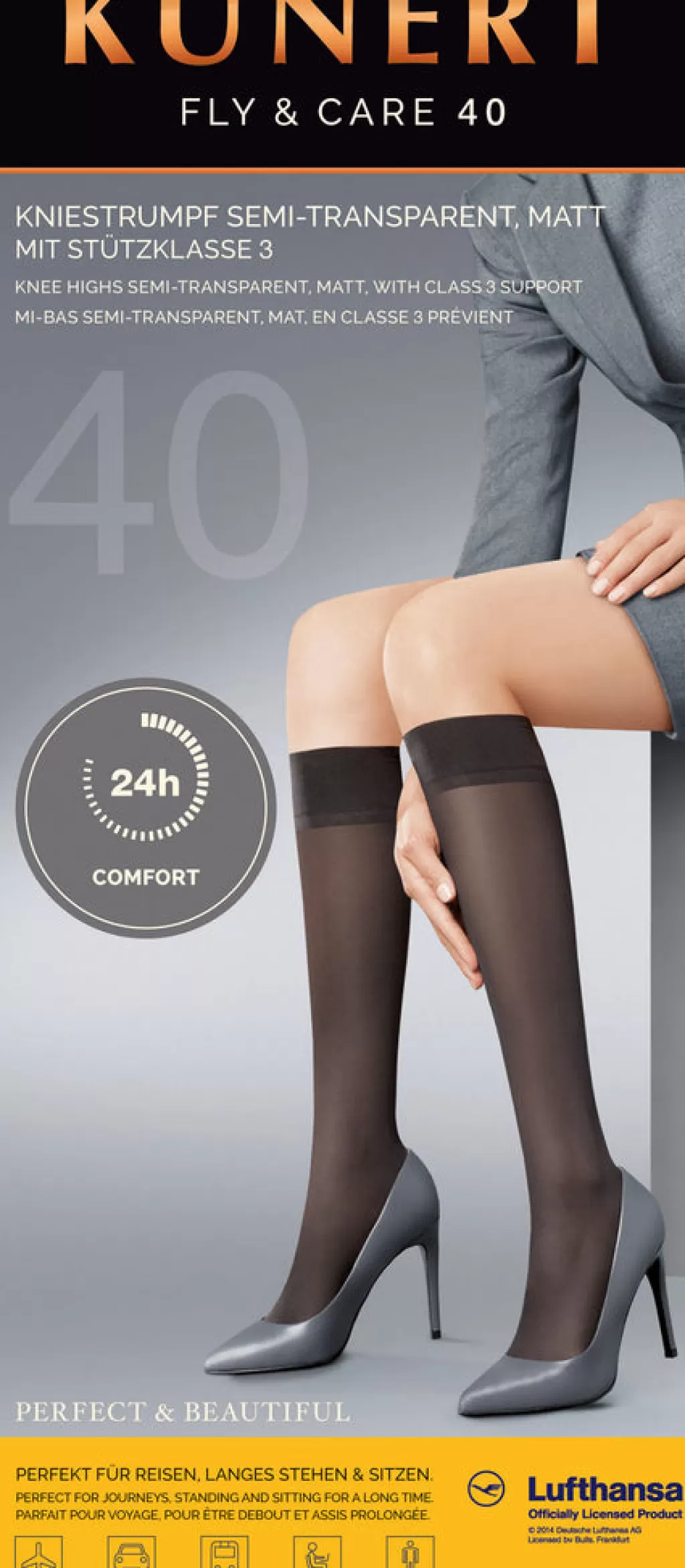 Kunert Fly & Care Knee Highs<Women Support Hosiery