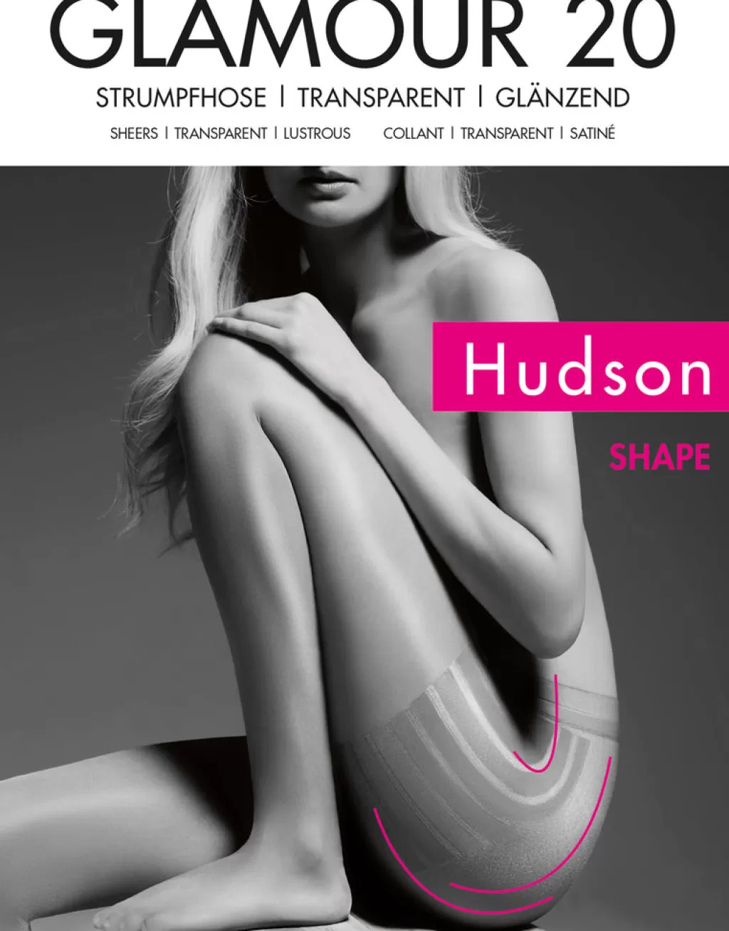 Hudson Glamour 20 Shape Pantyhose<Women 15-20 Denier