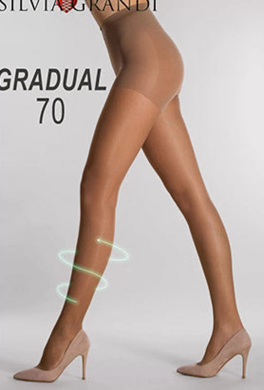 Silvia Grandi Gradual 70 Pantyhose<Women Support Hosiery