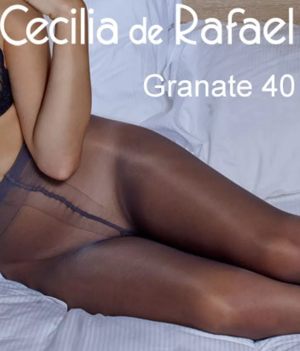 Cecilia de Rafael Granate 40 Pantyhose<Women Support Hosiery