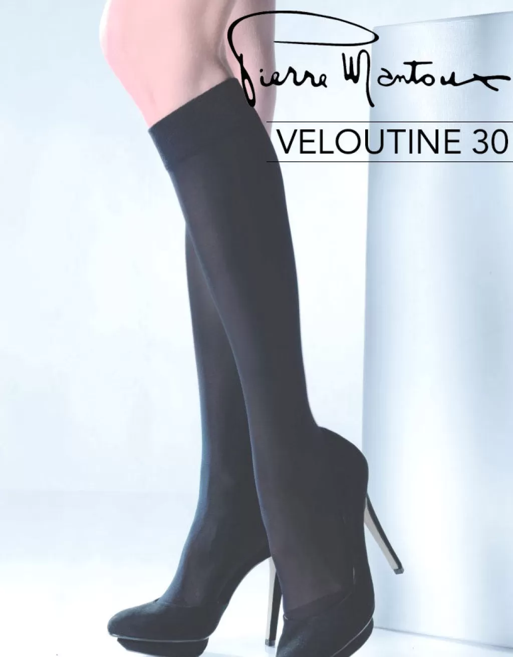 Pierre Mantoux Veloutine 30 Knee Highs<Women Knee Highs